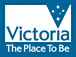 Victoria - The Place to Be logo and link to Victorian Government website